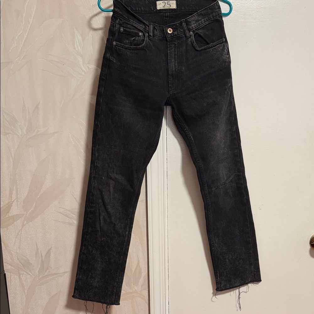 Classic Black Straight Men's Jeans